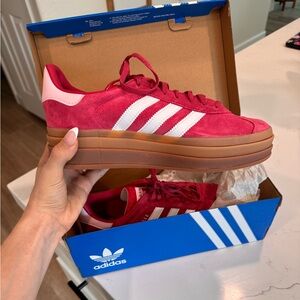 Adidas Gazelle Platform Tennis Shoes